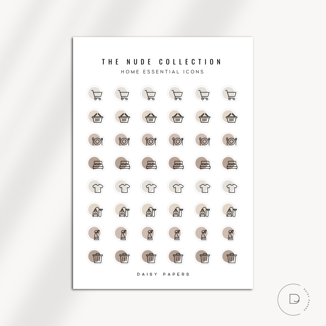 The Nude Collection - Home Essential Icons