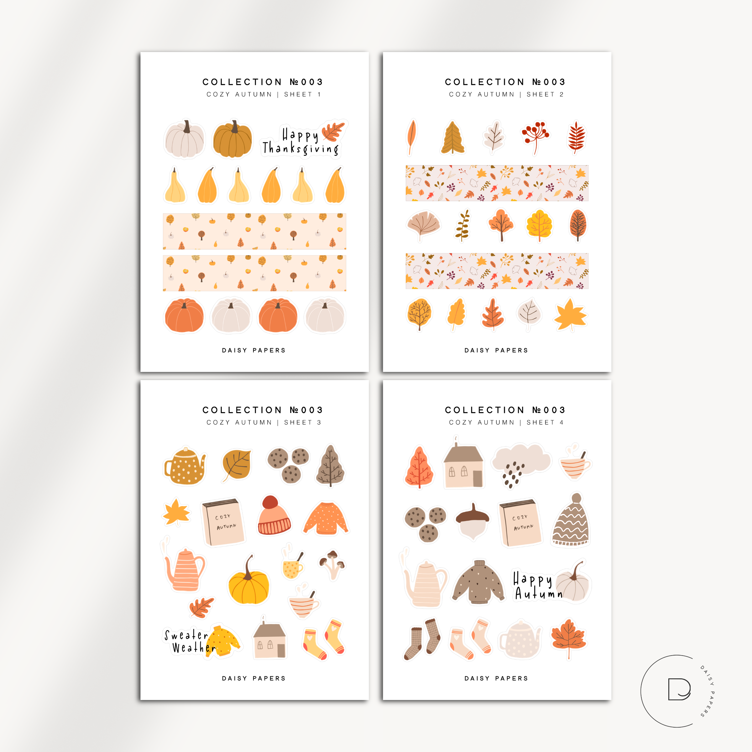 Journal | Collection № 003 - Cozy Autumn