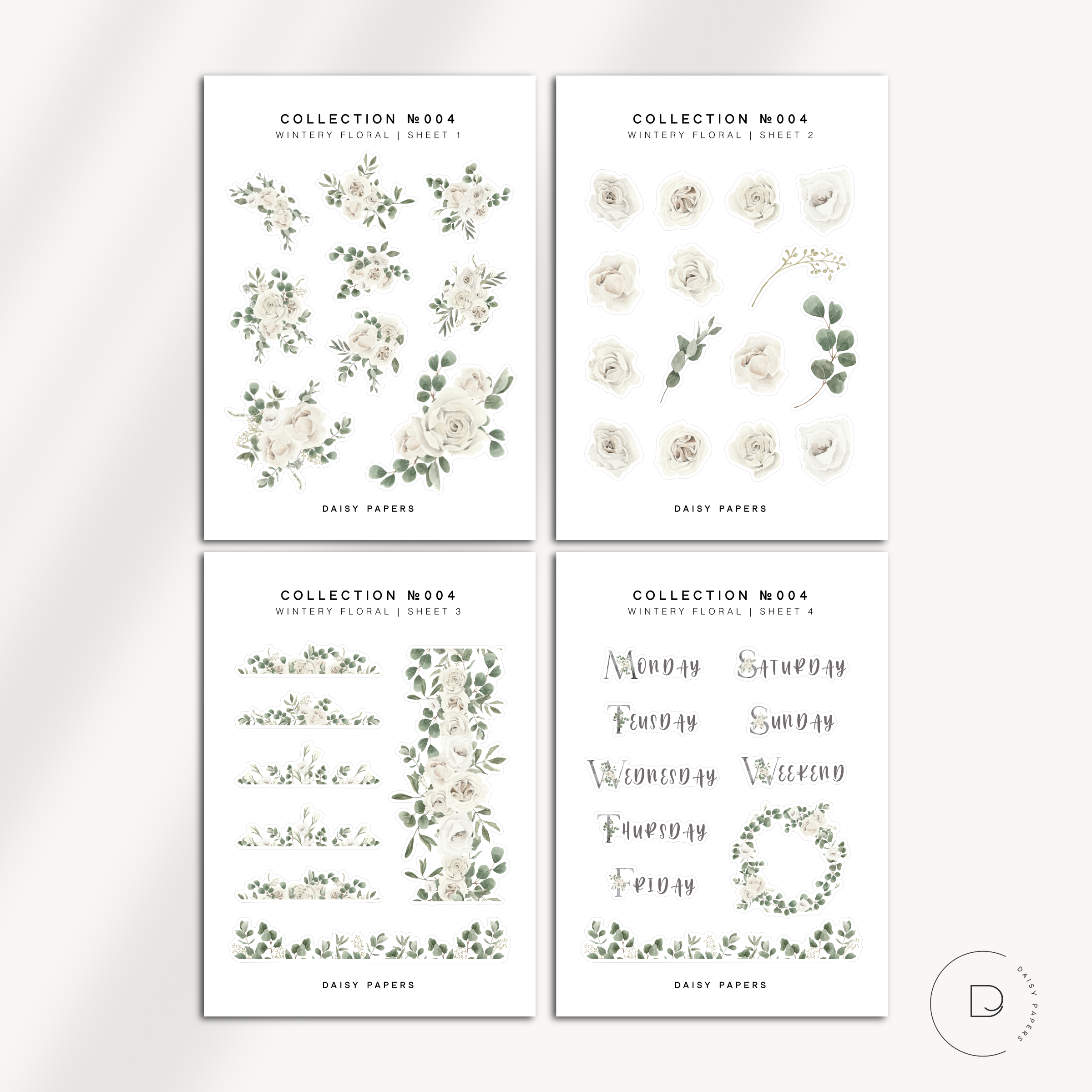 Journal | Collection № 004 - Wintery Floral