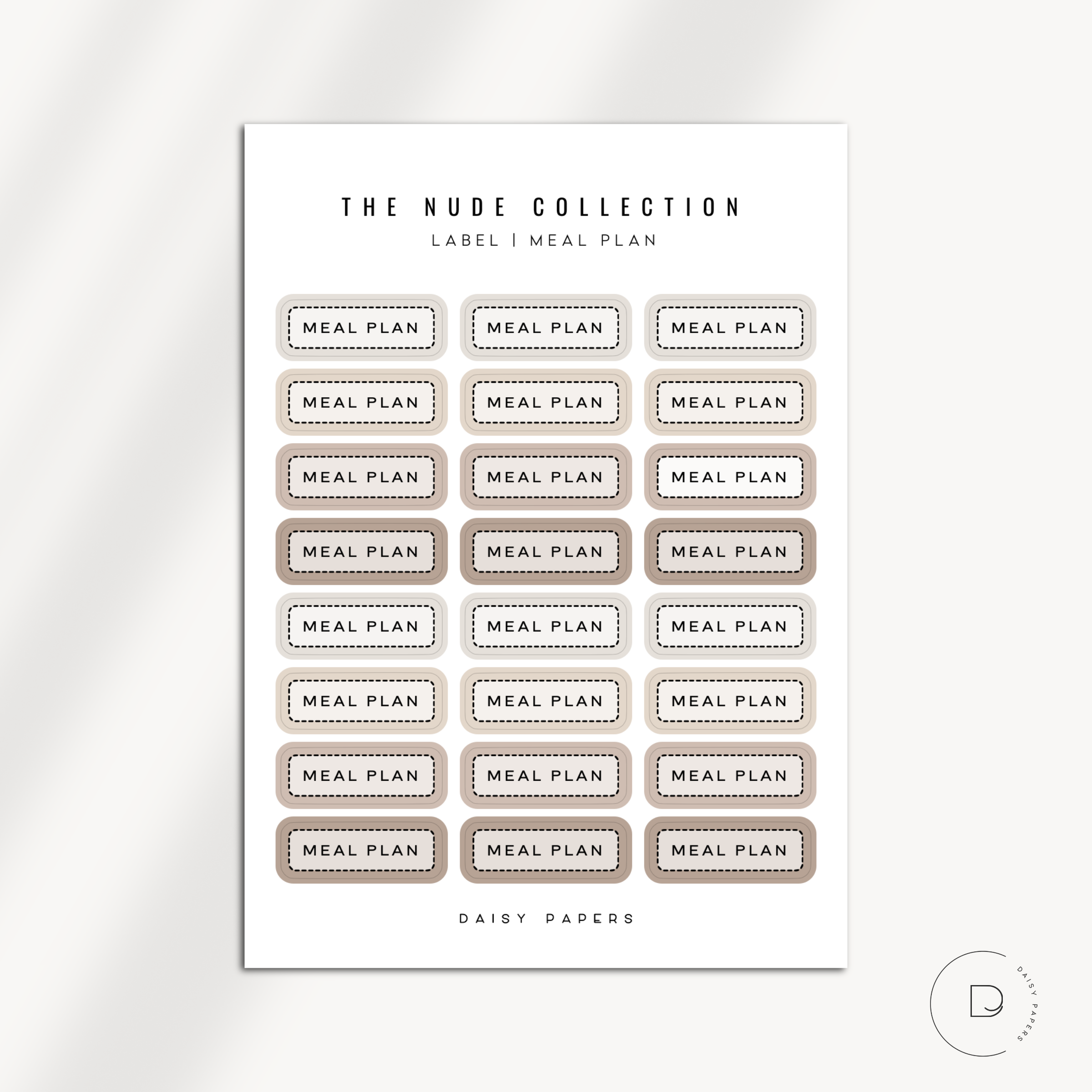 The Nude Collection - Script Labels