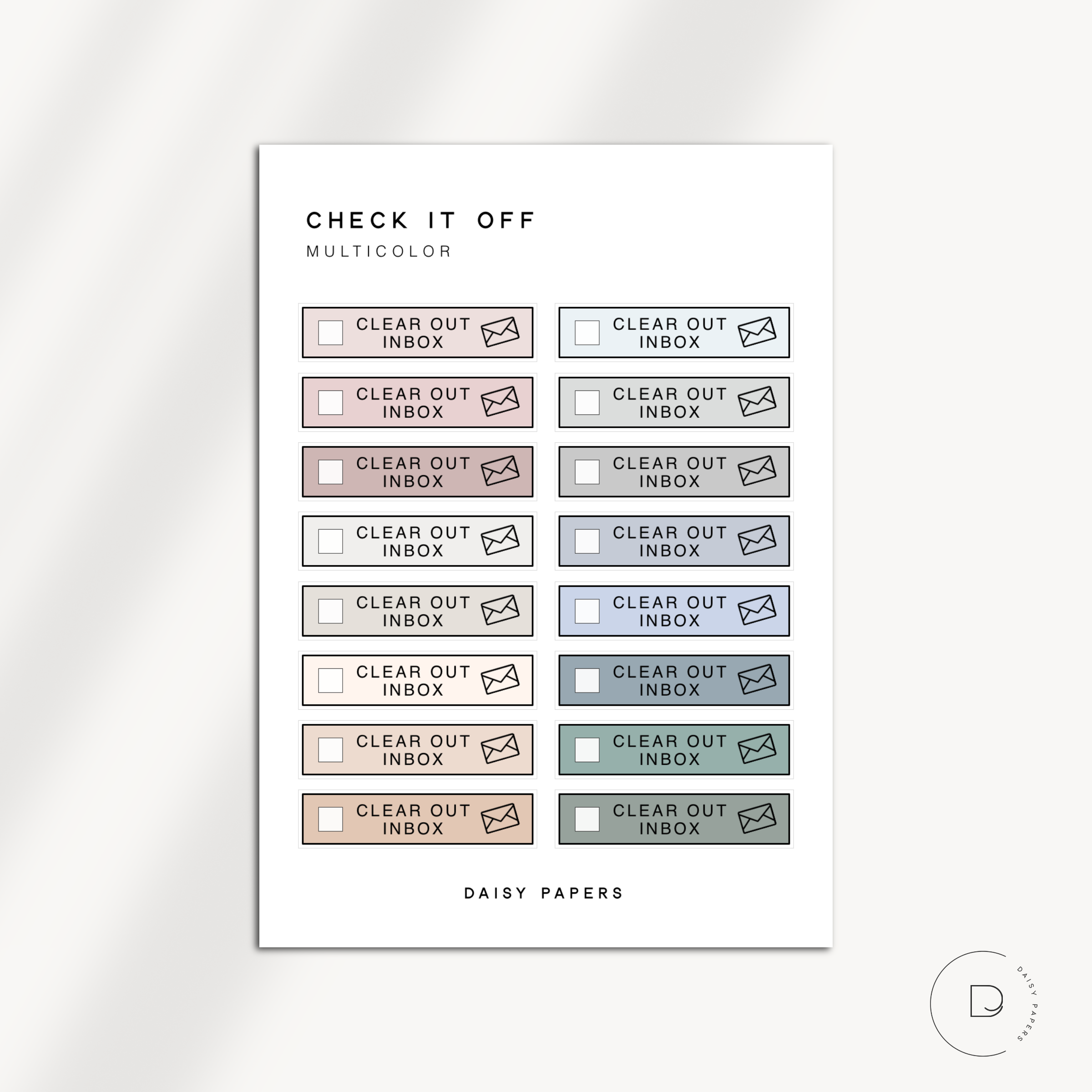 Check It Off - Clear Out Inbox