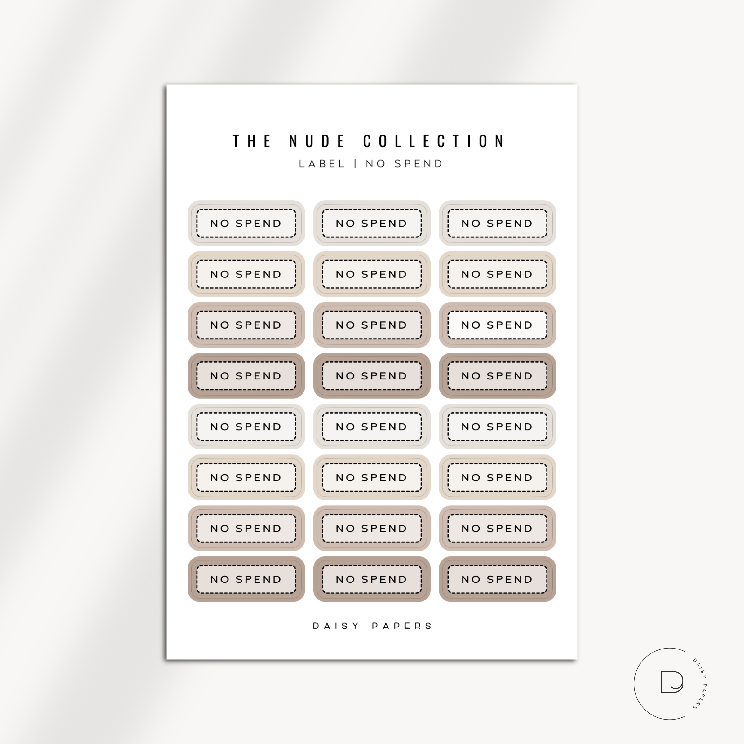 The Nude Collection - Script Labels