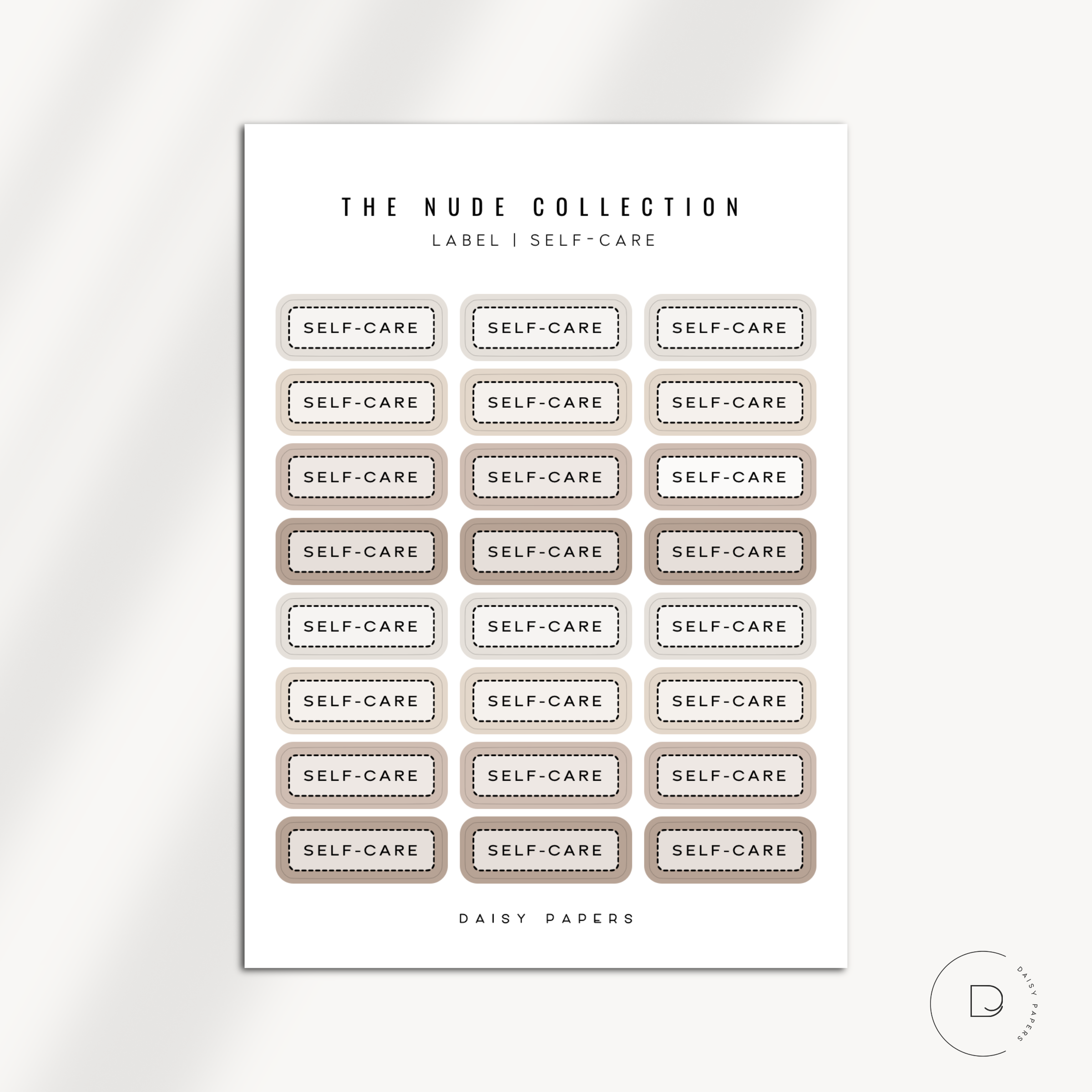 The Nude Collection - Script Labels