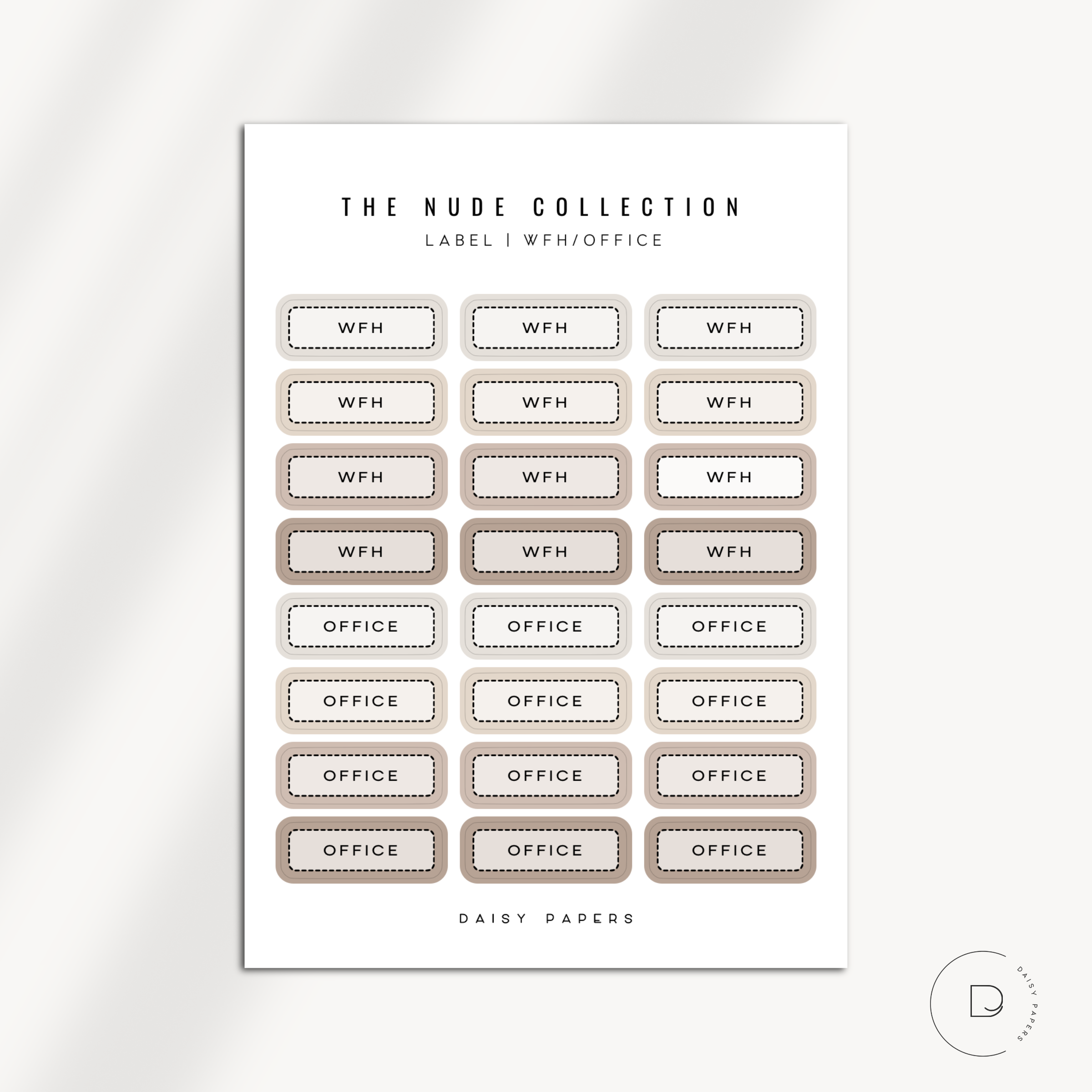 The Nude Collection - Script Labels