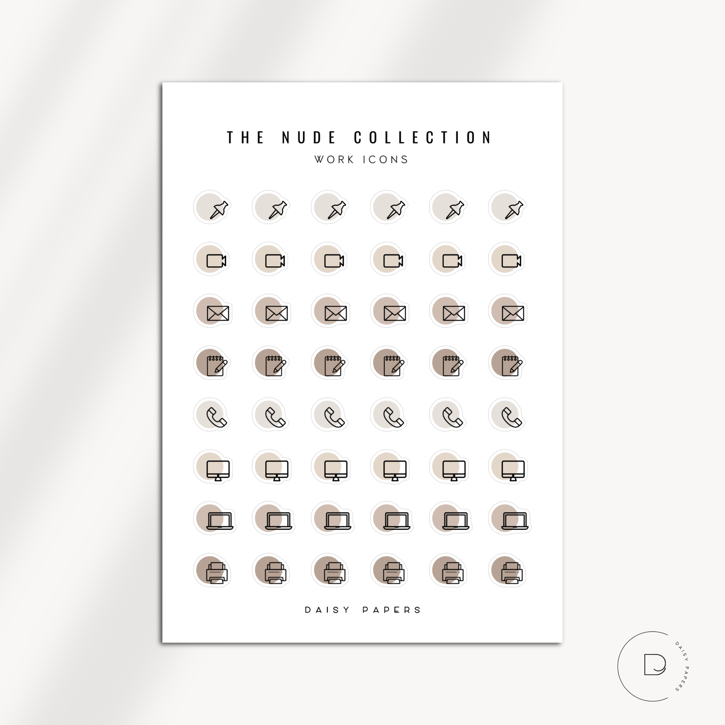 The Nude Collection - Work Icons