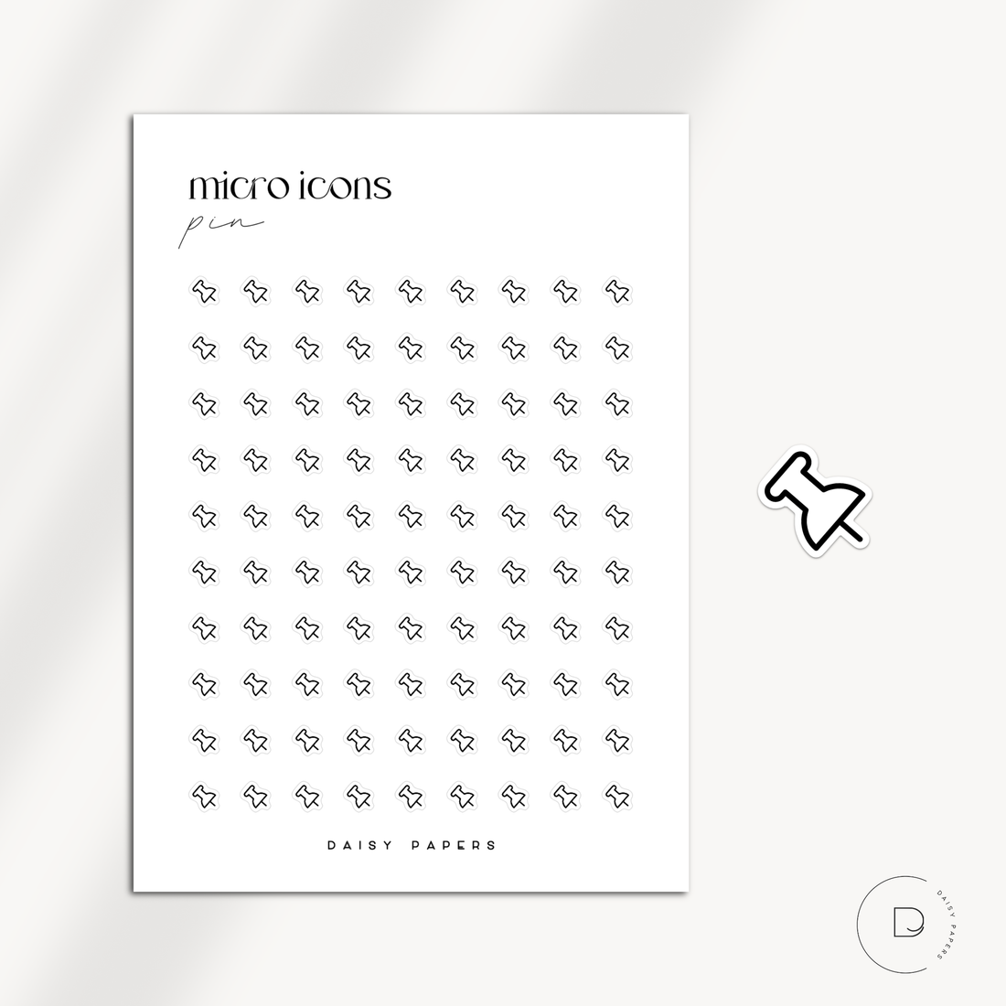 MICRO ICONS - PIN