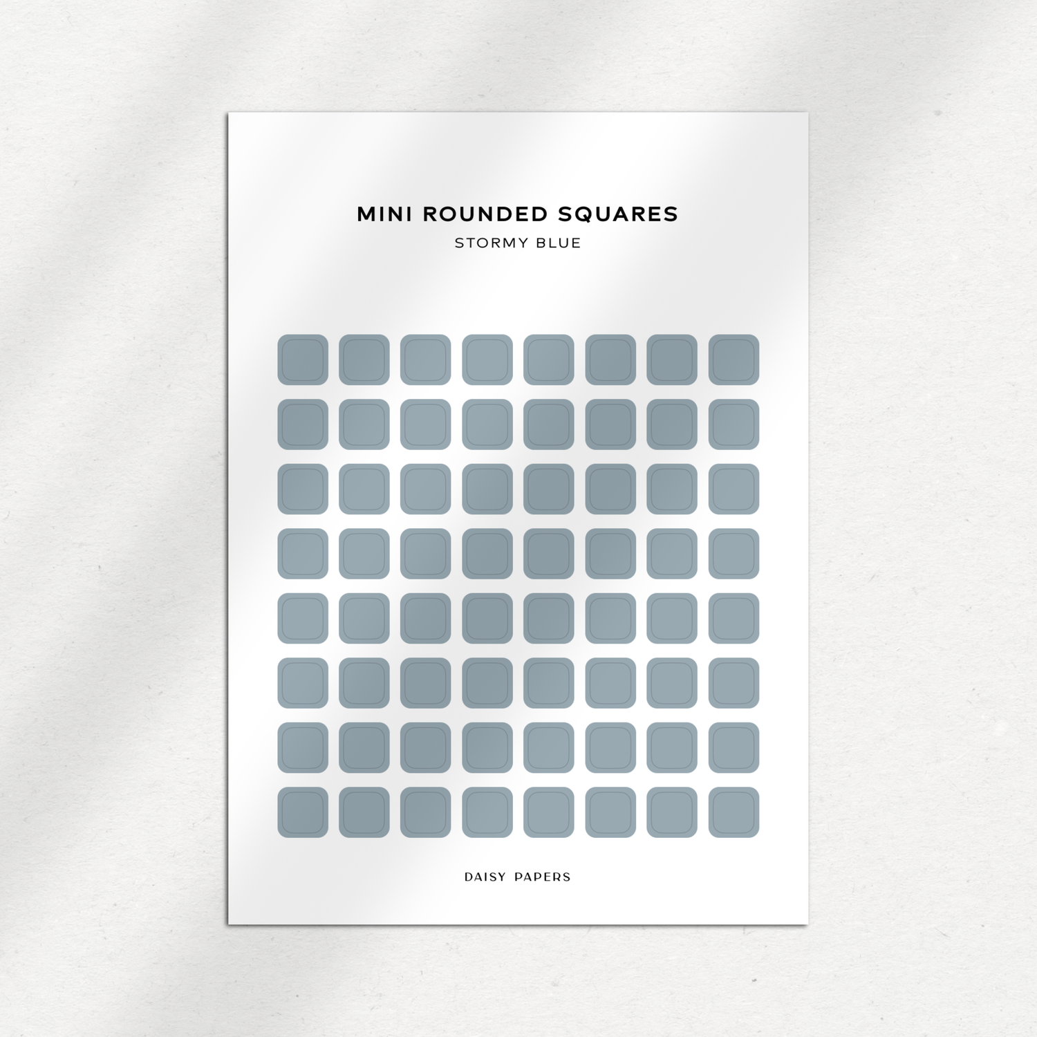 Mini Rounded Squares