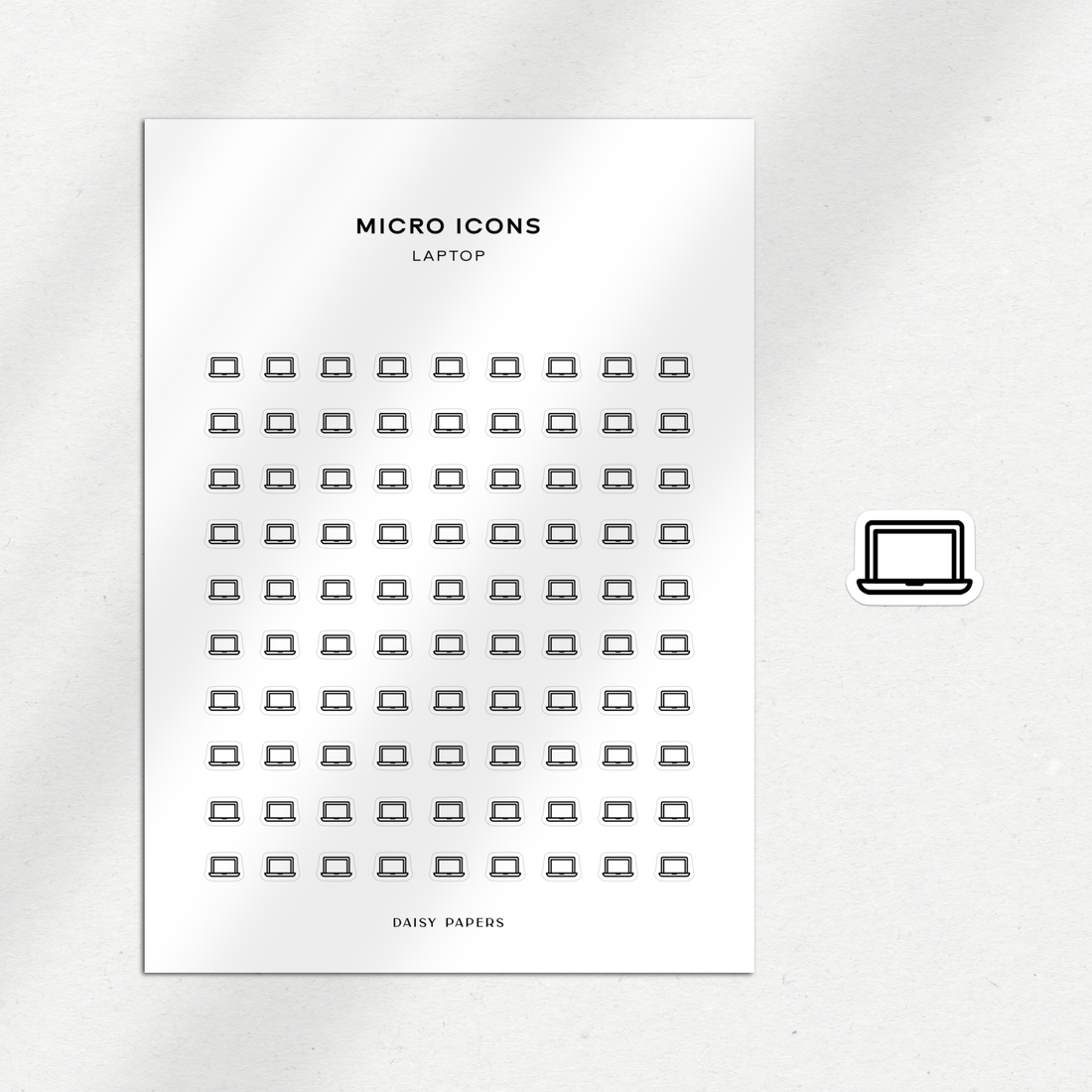 Micro Icons - Laptop