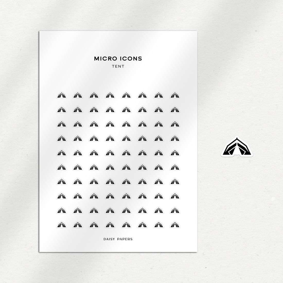 Micro Icons - Tent