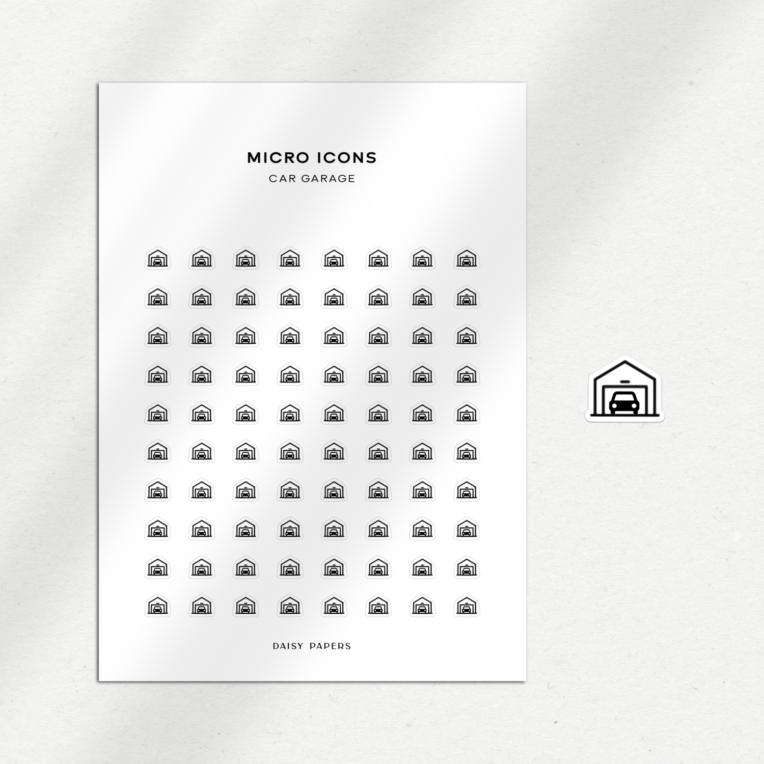 Micro Icons - Car Garage