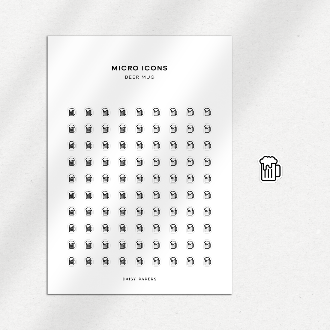 Micro Icons - Beer Mug