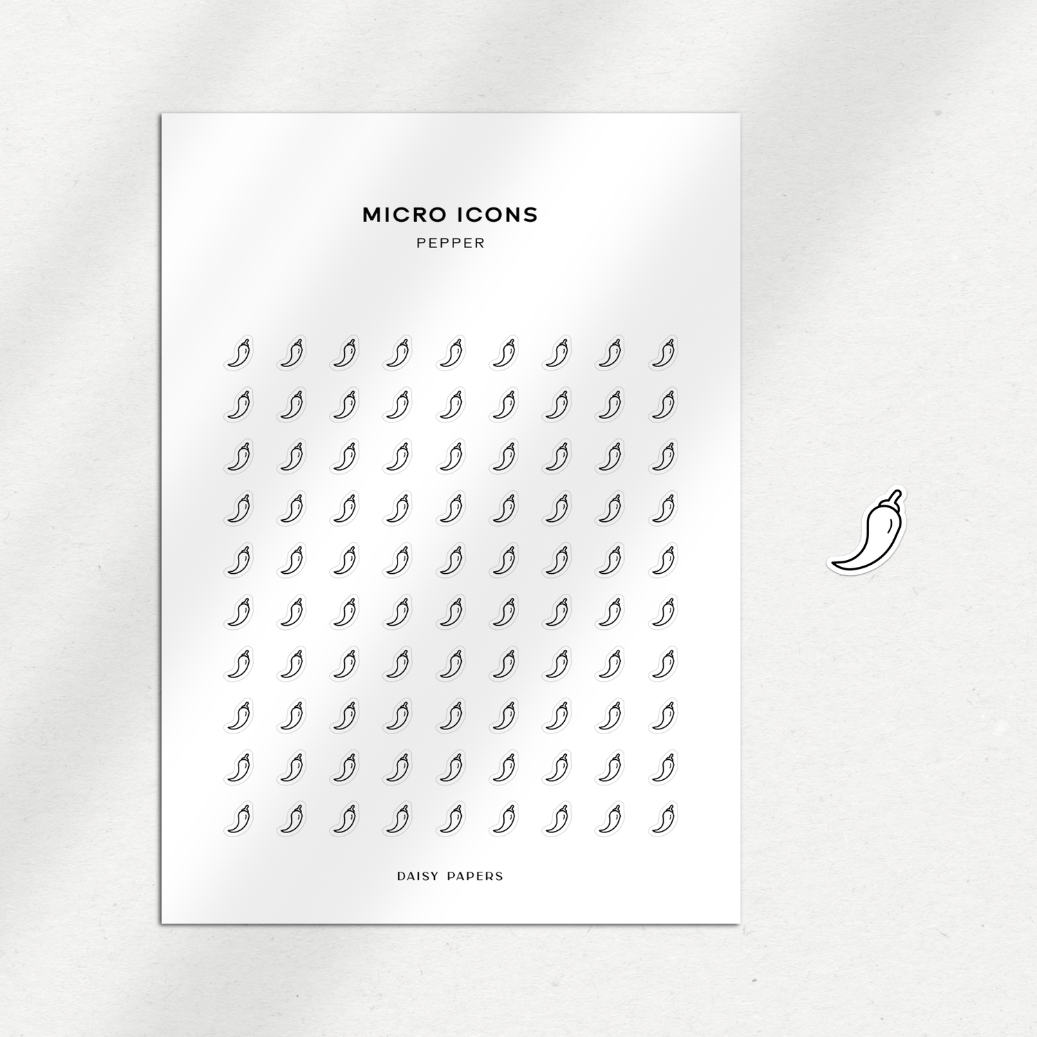 Micro Icons - Pepper