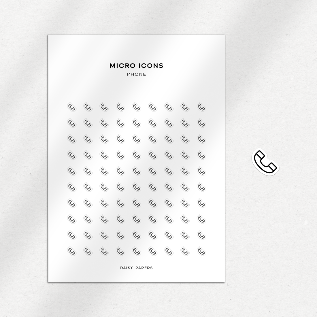 Micro Icons - Phone