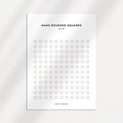 Nano Rounded Squares