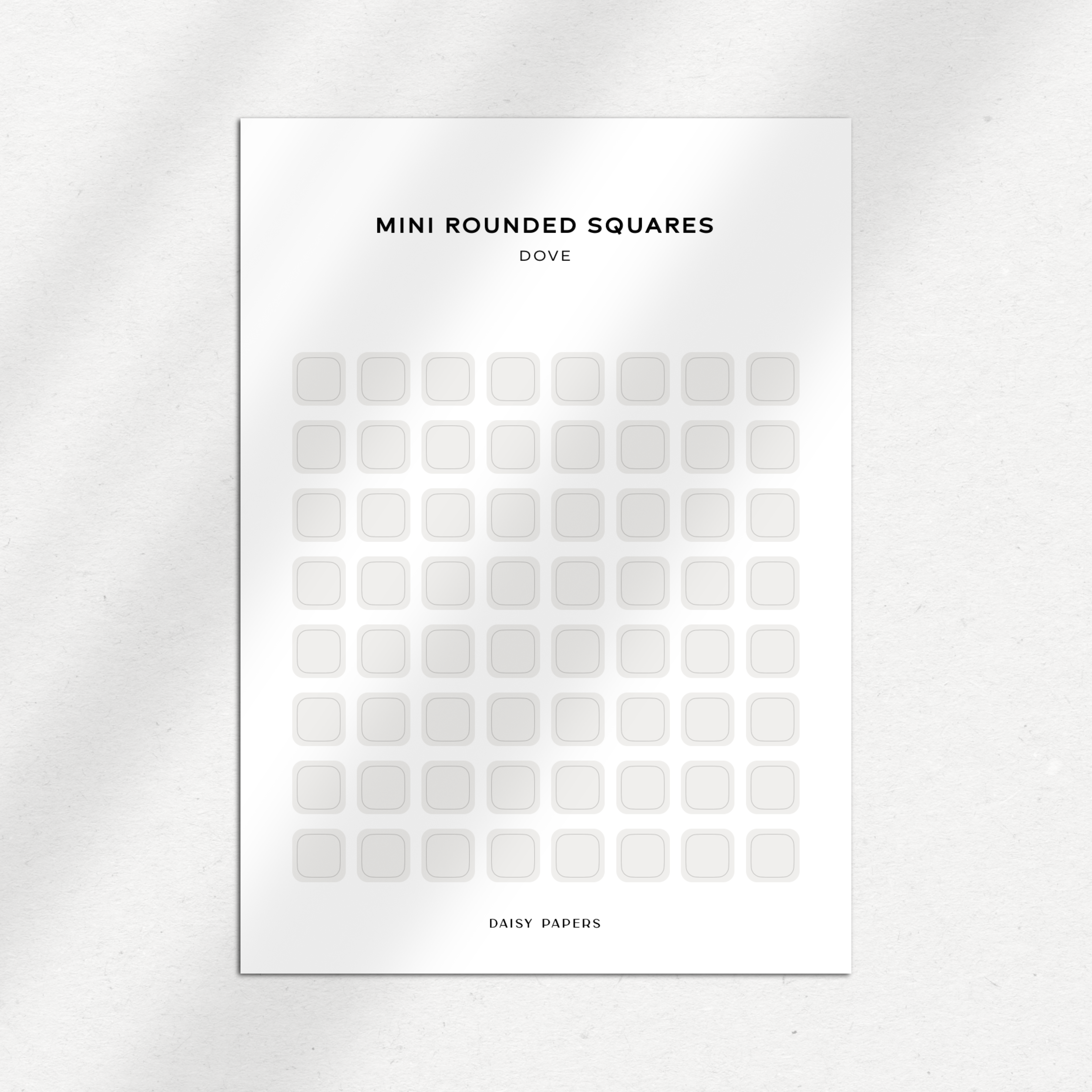 Mini Rounded Squares