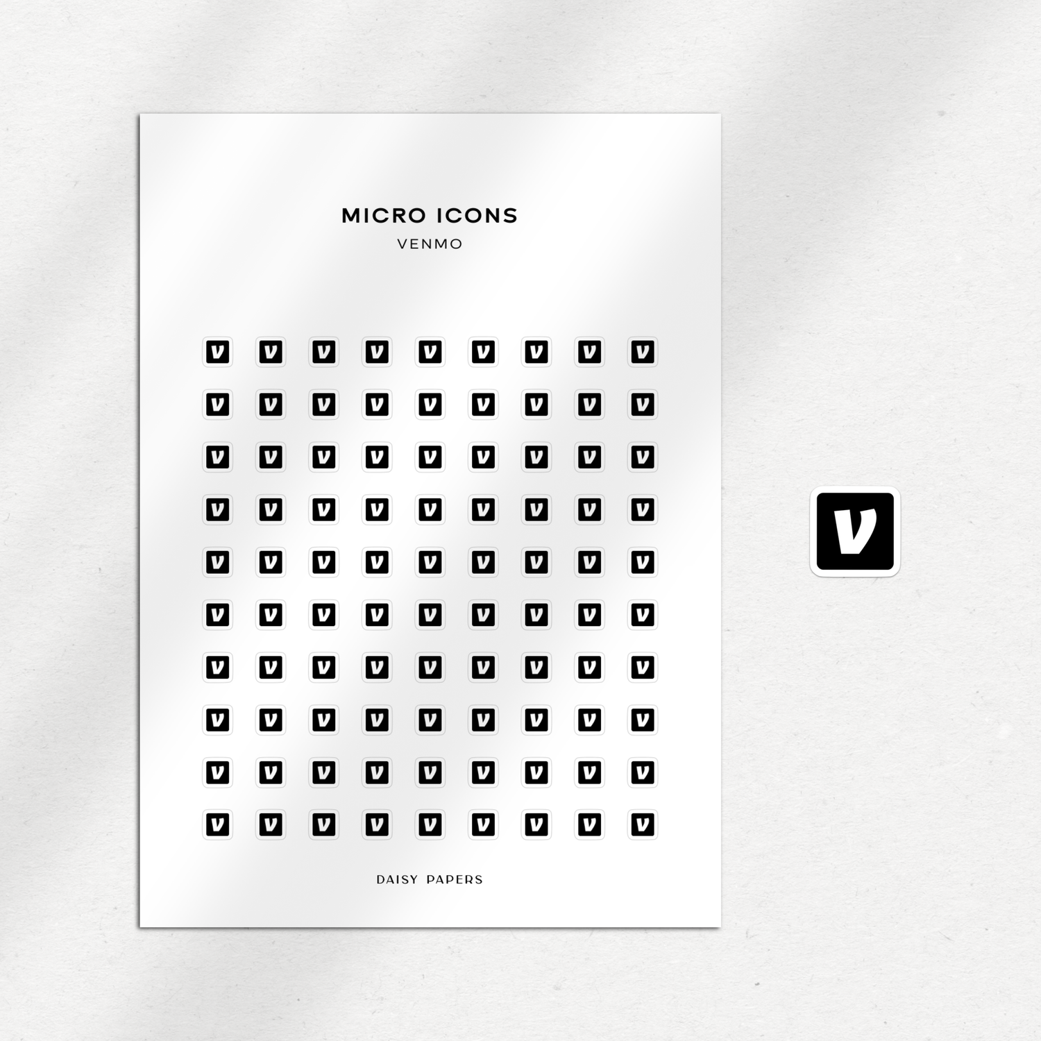 Micro Icons - Venmo