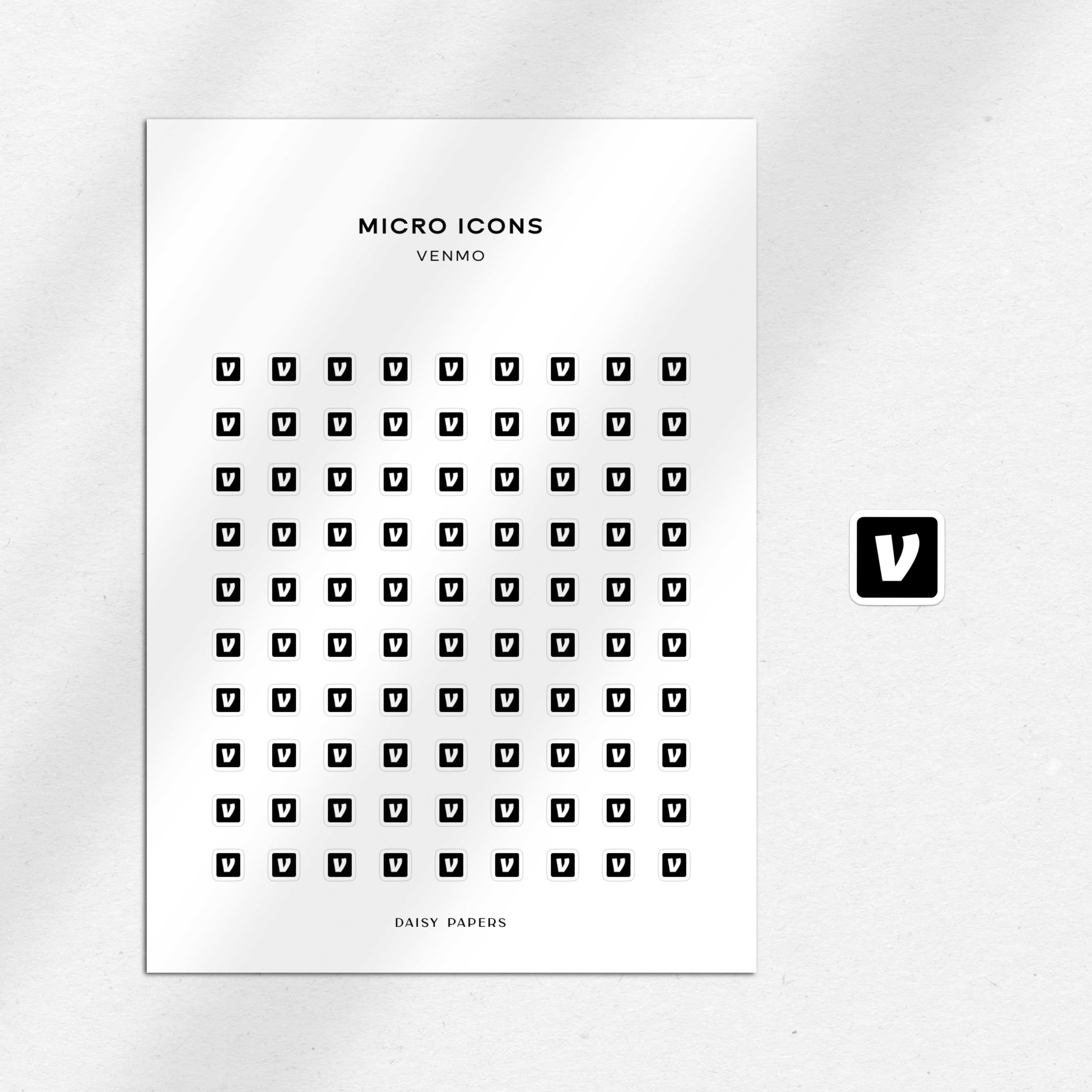 Micro Icons - Venmo
