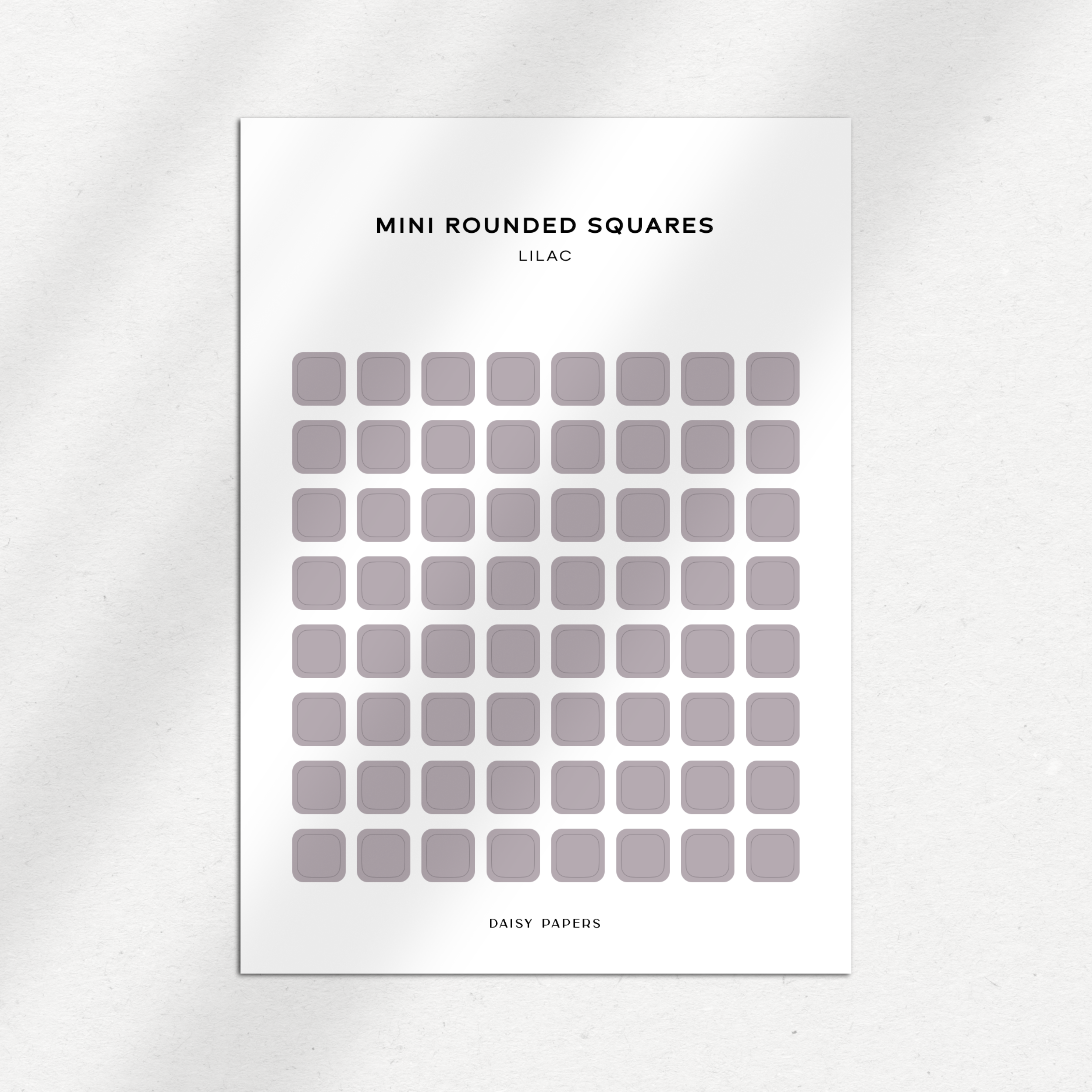 Mini Rounded Squares