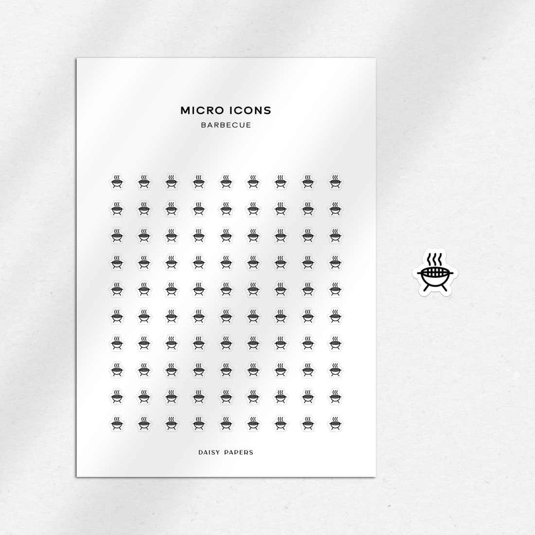 Micro Icons - Barbecue
