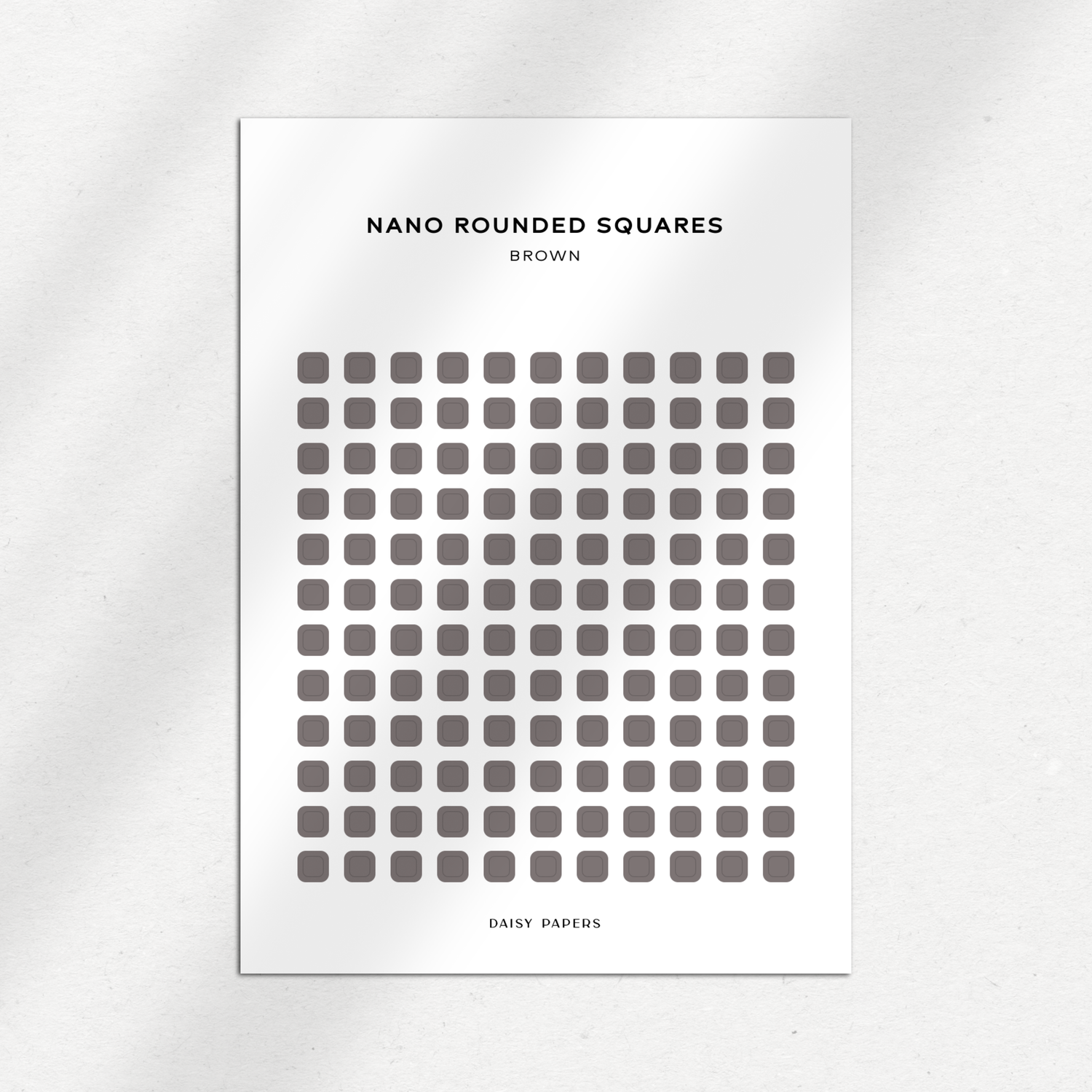 Nano Rounded Squares