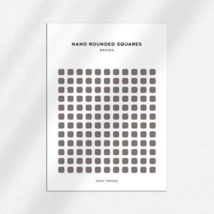 Nano Rounded Squares