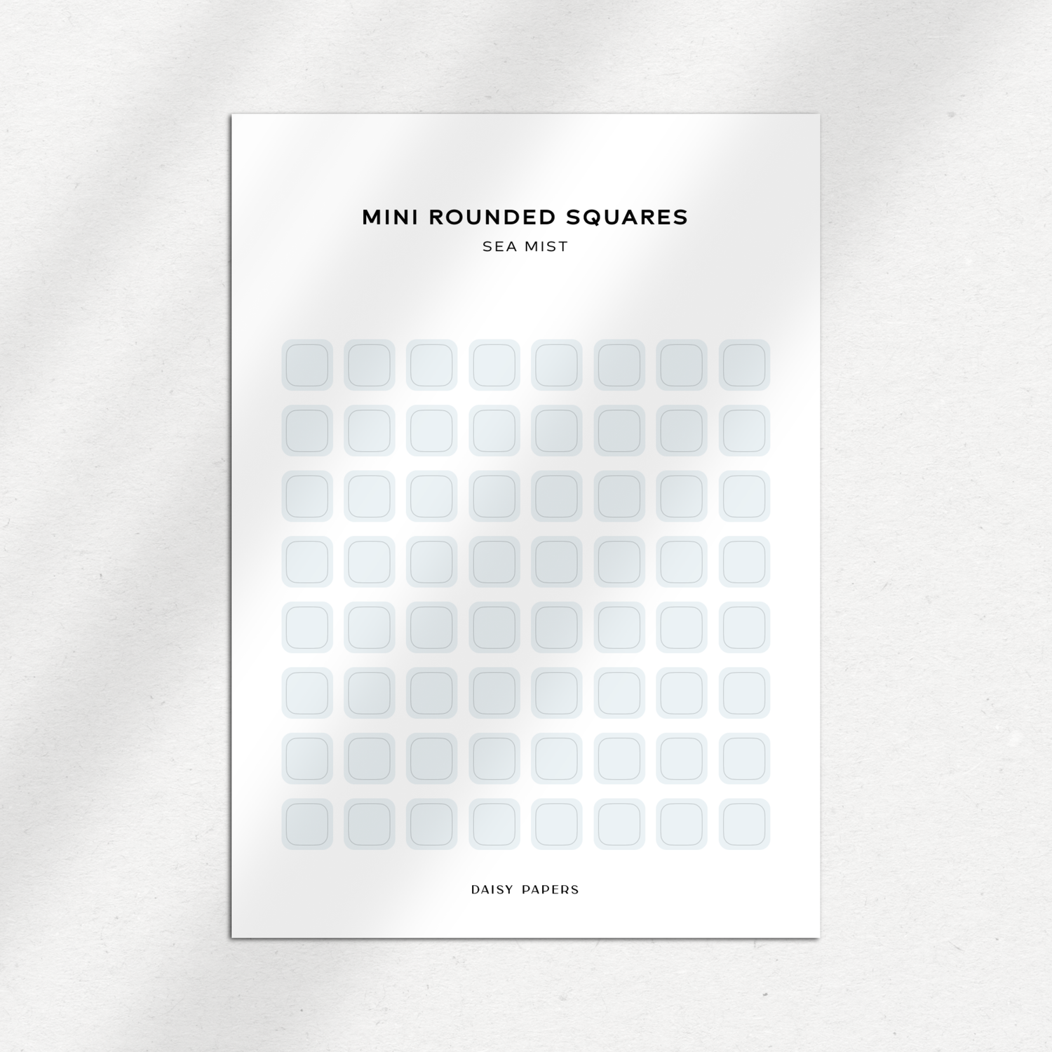 Mini Rounded Squares