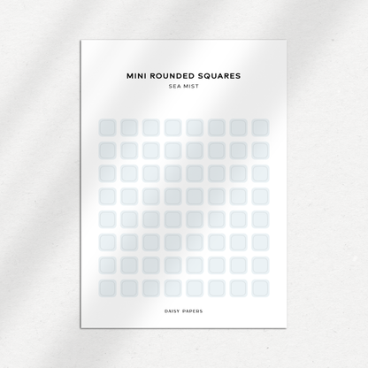 Mini Rounded Squares