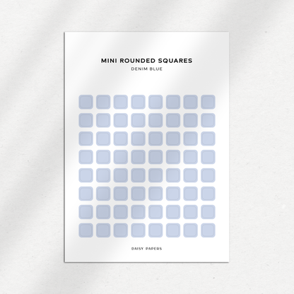 Mini Rounded Squares