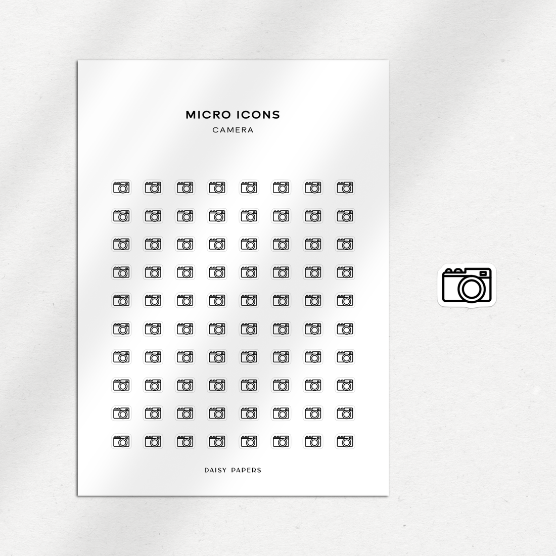 Micro Icons - Camera