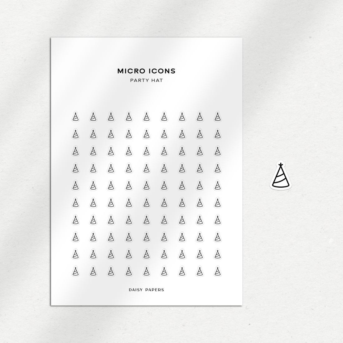 Micro Icons - Party Hat