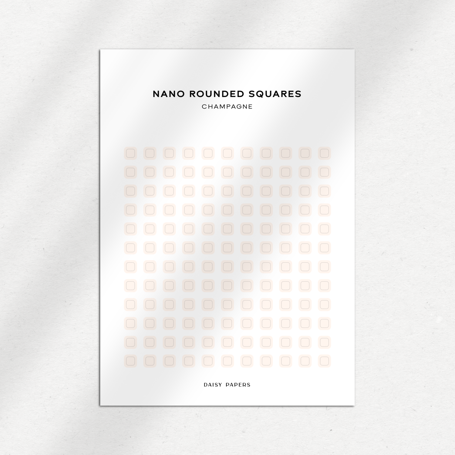 Nano Rounded Squares