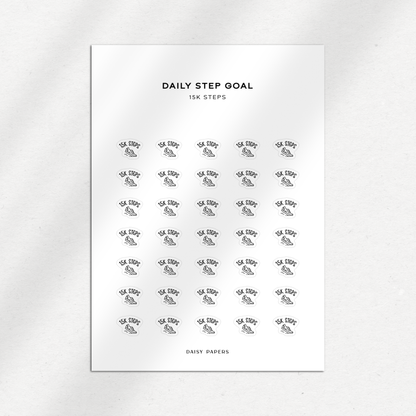 Functional Stickers - Daily Step Goal