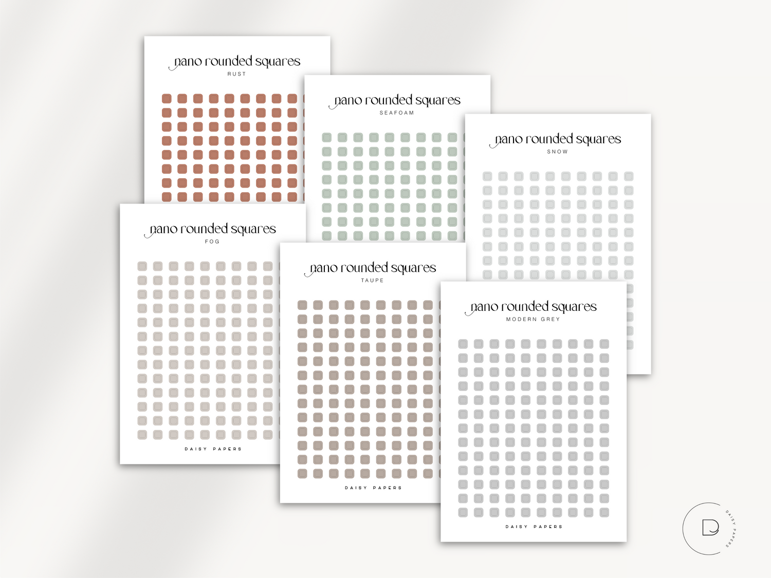 NANO ROUNDED SQUARES