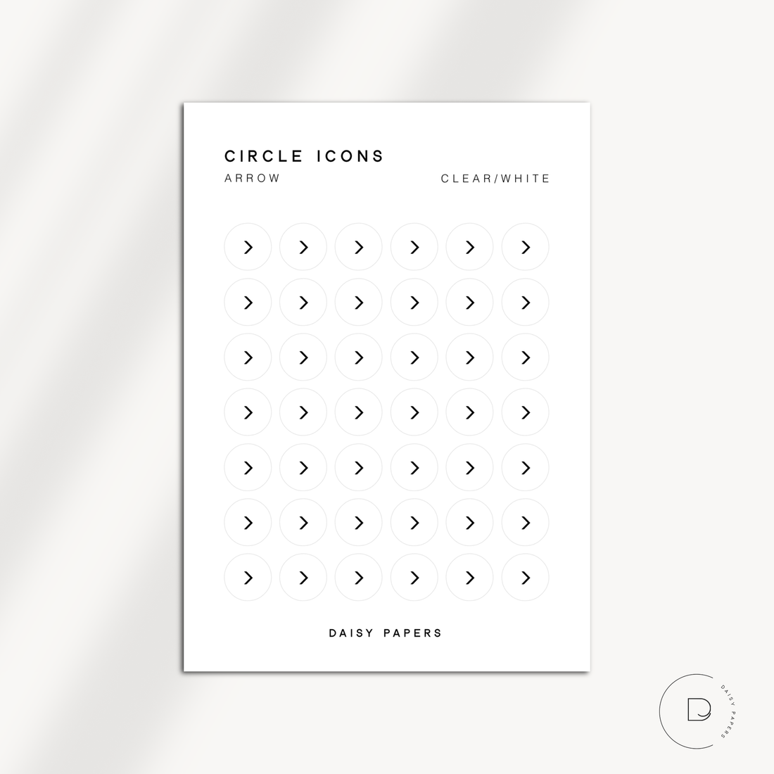 CIRCLE ICONS - ARROW