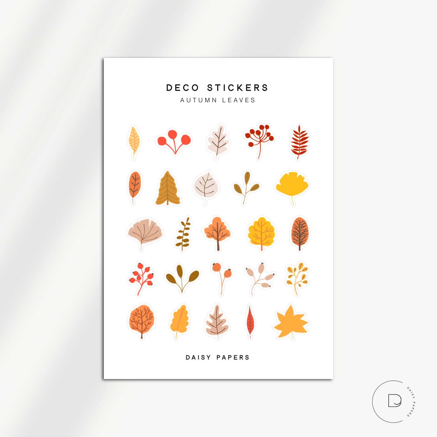 Deco Stickers - Autumn Leaves