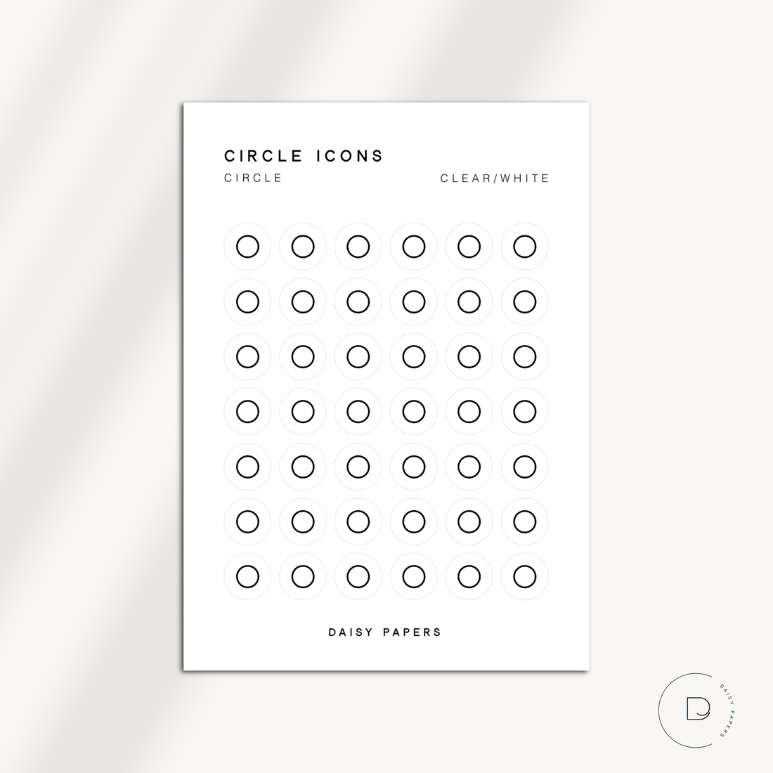 CIRCLE ICONS - CIRCLE