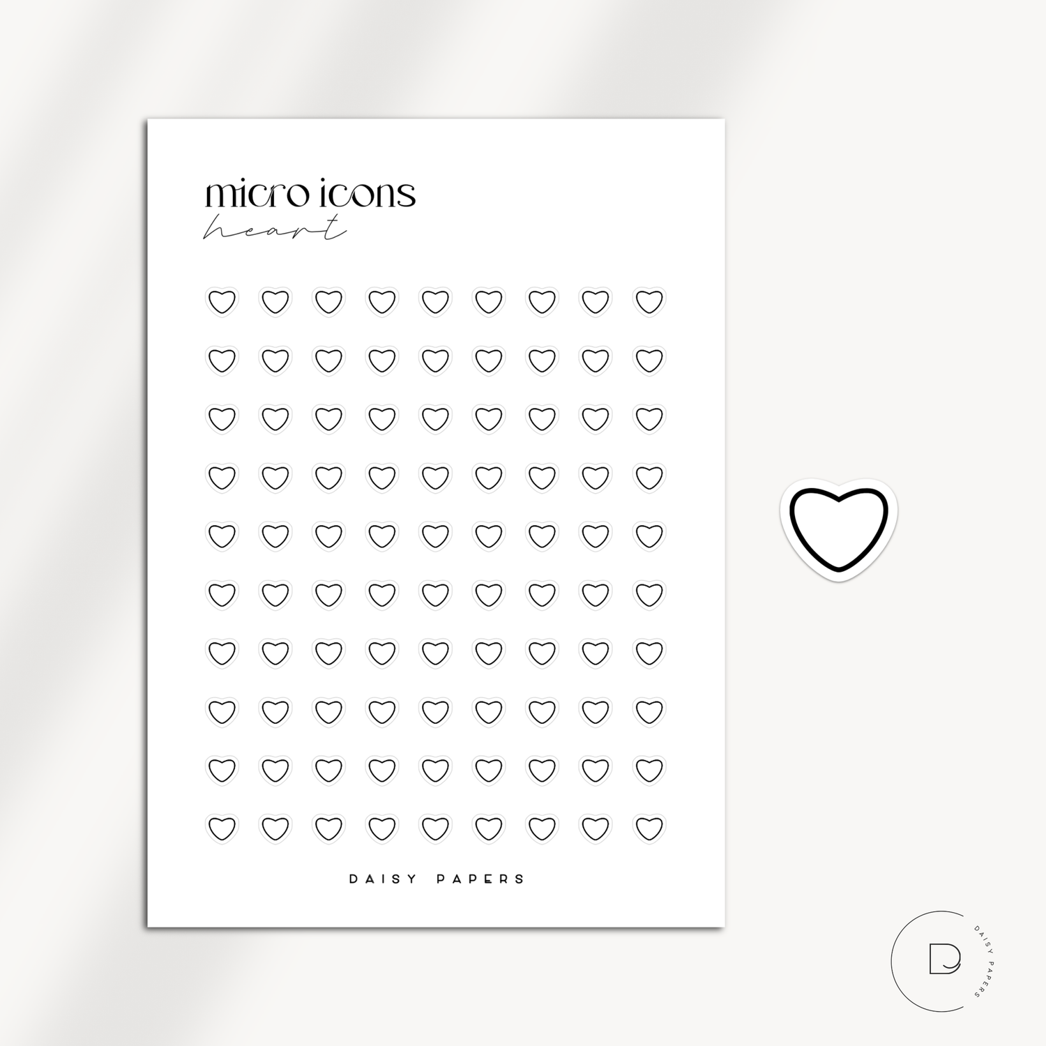 MICRO ICONS - HEART