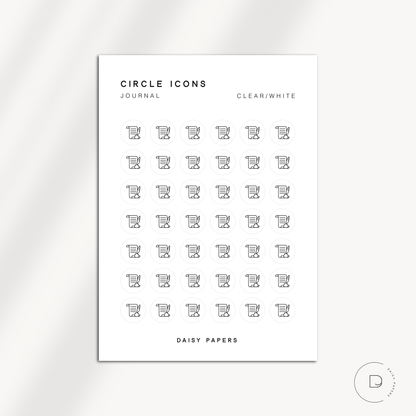 CIRCLE ICONS - JOURNAL