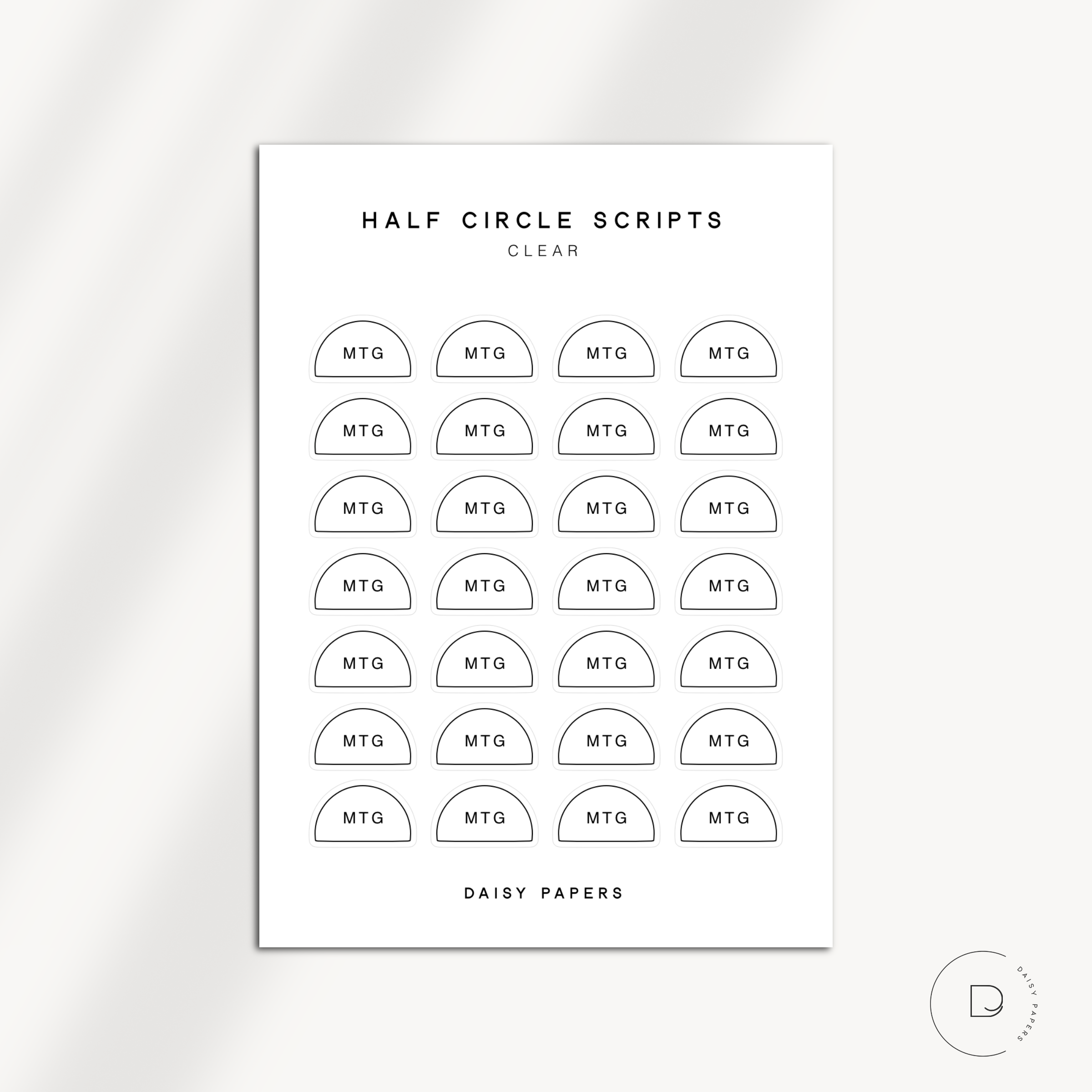 HALF CIRCLE SCRIPTS - MTG