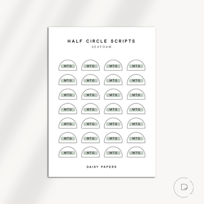 HALF CIRCLE SCRIPTS - MTG