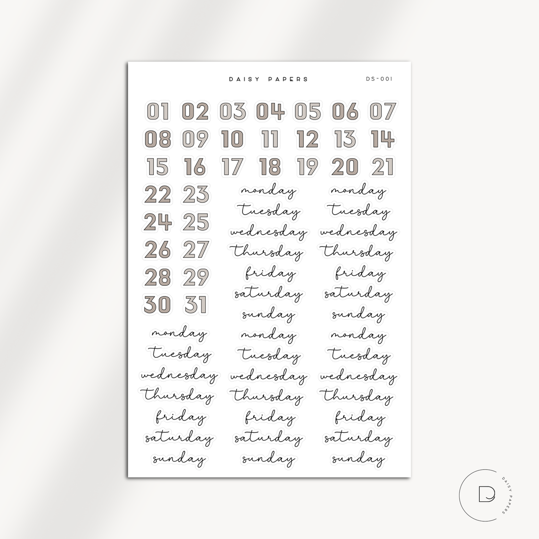 Date Scripts (DS-001)